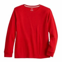 Boys 8-20 Sonoma Goods For Life® Supersoft Solid Thermal Tee Olive Camo -Sonoma Goods For Life shop unnamed file 1643