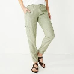 Women's Sonoma Goods For Life® Utility Jogger Pants Khaki