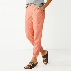 Women's Sonoma Goods For Life® Utility Jogger Pants Khaki -Sonoma Goods For Life shop unnamed file 1717