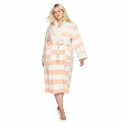 Plus Size Sonoma Goods For Life® Plush French Terry Long Robe Gray Buffalo Check -Sonoma Goods For Life shop unnamed file 1755