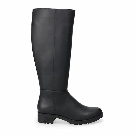 Sonoma Goods For Life® Daiquiri Women's Knee-High Boots Black 4 Sonoma Goods For Life® Daiquiri Women's Knee-High Boots Black - Image 2