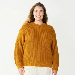 Plus Size Sonoma Goods For Life® Drop Shoulder Sweater Dnu -Sonoma Goods For Life shop unnamed file 1771