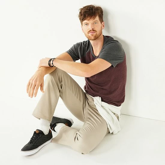 Men’s Sonoma Goods For Life® Regular-Fit 5-Pocket Everyday Pants Navy 5 Men’s Sonoma Goods For Life® Regular-Fit 5-Pocket Everyday Pants Navy - Image 3