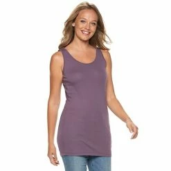 Women's Sonoma Goods For Life® Tunic Layering Tank Top Black -Sonoma Goods For Life shop unnamed file 1837