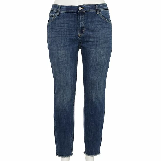 Plus Size Sonoma Goods For Life® Premium Mid-Rise Skinny Jeans Natalino 11 Plus Size Sonoma Goods For Life® Premium Mid-Rise Skinny Jeans Natalino - Image 9