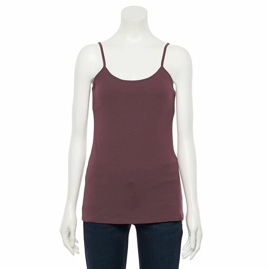Women's Sonoma Goods For Life® Everyday Built-In Support Camisole Lava Burst 7 Women's Sonoma Goods For Life® Everyday Built-In Support Camisole Lava Burst - Image 5