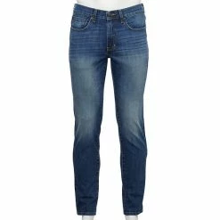 Men's Sonoma Goods For Life® Slim-Fit Stretch Jeans Medium Wash Rip Repair -Sonoma Goods For Life shop unnamed file 1980