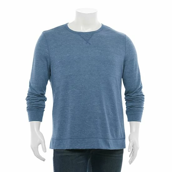 Big & Tall Sonoma Goods For Life® Super Soft Double Knit Crewneck Tee Olive 6 Big & Tall Sonoma Goods For Life® Super Soft Double Knit Crewneck Tee Olive - Image 4