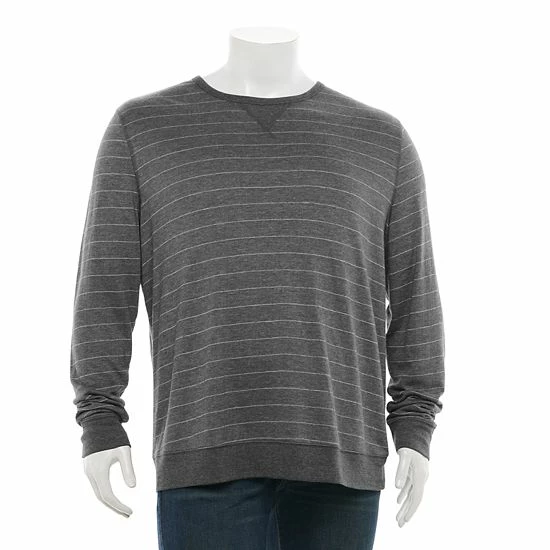 Big & Tall Sonoma Goods For Life® Super Soft Double Knit Crewneck Tee Olive 13 Big & Tall Sonoma Goods For Life® Super Soft Double Knit Crewneck Tee Olive - Image 11