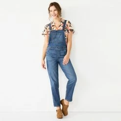 Women's Sonoma Goods For Life® Cropped Jean Overalls Black Wash -Sonoma Goods For Life shop unnamed file 2018