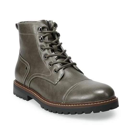 Sonoma Goods For Life® Coltonn Men's Combat Boots Gray 10 Sonoma Goods For Life® Coltonn Men's Combat Boots Gray - Image 8