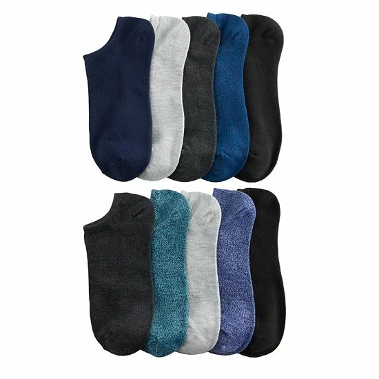 Women's Sonoma Goods For Life® 10-Pack No Show Marled Socks Multi 4 Women's Sonoma Goods For Life® 10-Pack No Show Marled Socks Multi - Image 2