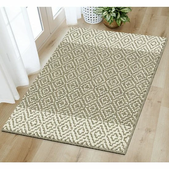 Sonoma Goods For Life® Covington Area & Washable Throw Rug Gray Blue 4 Sonoma Goods For Life® Covington Area & Washable Throw Rug Gray Blue - Image 2