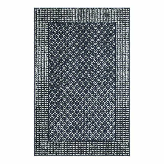 Sonoma Goods For Life® Covington Area & Washable Throw Rug Gray Blue 16 Sonoma Goods For Life® Covington Area & Washable Throw Rug Gray Blue - Image 14