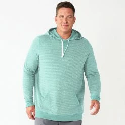 Men's Big & Tall Sonoma Goods For Life® Double Knit Hoodie Gray Stripe -Sonoma Goods For Life shop unnamed file 2125