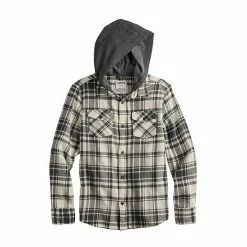 Boys 8-20 Sonoma Goods For Life® Plaid Flannel Hooded Button Up Top In Regular & Husky Blue 12 Boys 8-20 Sonoma Goods For Life® Plaid Flannel Hooded Button Up Top In Regular & Husky Blue -Sonoma Goods For Life shop unnamed file 2147
