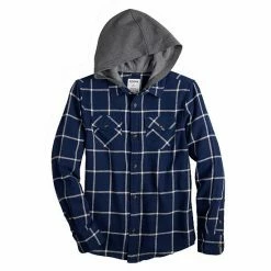 Boys 8-20 Sonoma Goods For Life® Plaid Flannel Hooded Button Up Top In Regular & Husky Blue 16 Boys 8-20 Sonoma Goods For Life® Plaid Flannel Hooded Button Up Top In Regular & Husky Blue -Sonoma Goods For Life shop unnamed file 2151