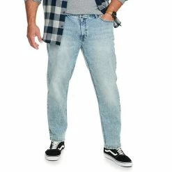 Big & Tall Sonoma Goods For Life® Straight-Leg Flexwear Jeans Washed Black -Sonoma Goods For Life shop unnamed file 2158