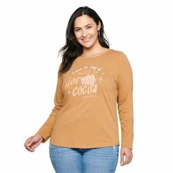 Plus Size Sonoma Goods For Life® Long Sleeve Holiday Graphic Tee Bright Spirits 23 Plus Size Sonoma Goods For Life® Long Sleeve Holiday Graphic Tee Bright Spirits -Sonoma Goods For Life shop unnamed file 2182