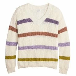 Women's Sonoma Goods For Life® Long Sleeve V-Neck Pullover Top Olive -Sonoma Goods For Life shop unnamed file 220