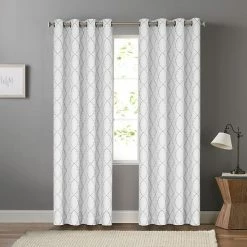 Sonoma Goods For Life® 2-pack Embroidered Dynasty Blackout Curtain White Gray -Sonoma Goods For Life shop unnamed file 2258