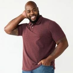 Big & Tall Sonoma Goods For Life® Pique Polo Carolina Peach -Sonoma Goods For Life shop unnamed file 2273