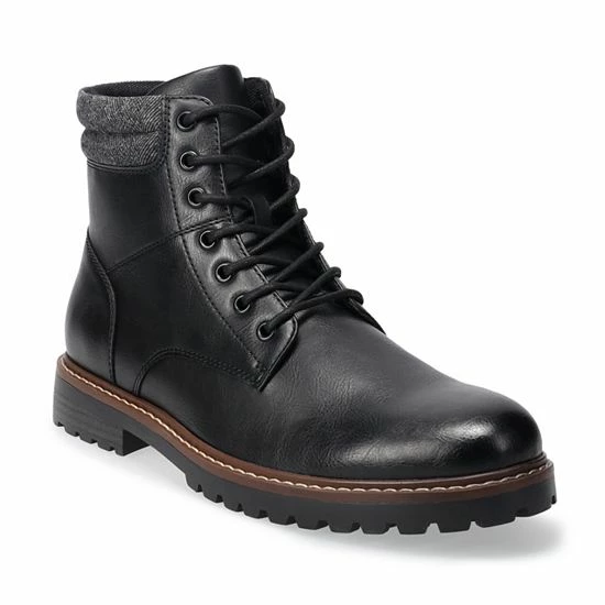 Sonoma Goods For Life® Men's Combat Boots Brown 9 Sonoma Goods For Life® Men's Combat Boots Brown - Image 7