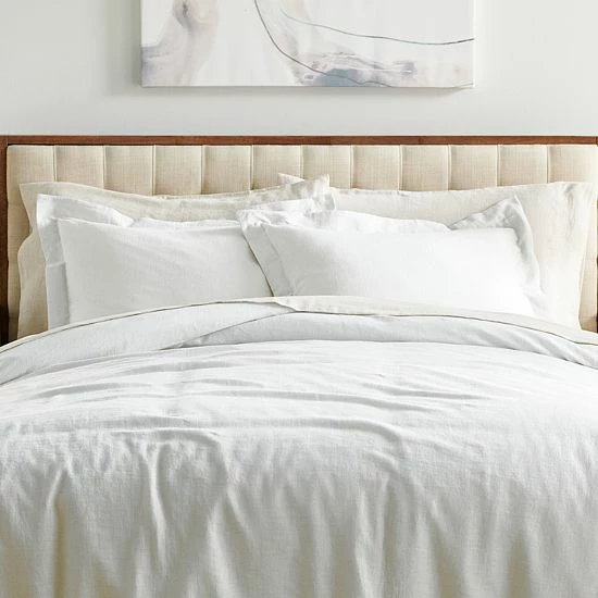 Sonoma Goods For Life® Cotton Linen Comforter Set With Shams Ivory 4 Sonoma Goods For Life® Cotton Linen Comforter Set With Shams Ivory - Image 2