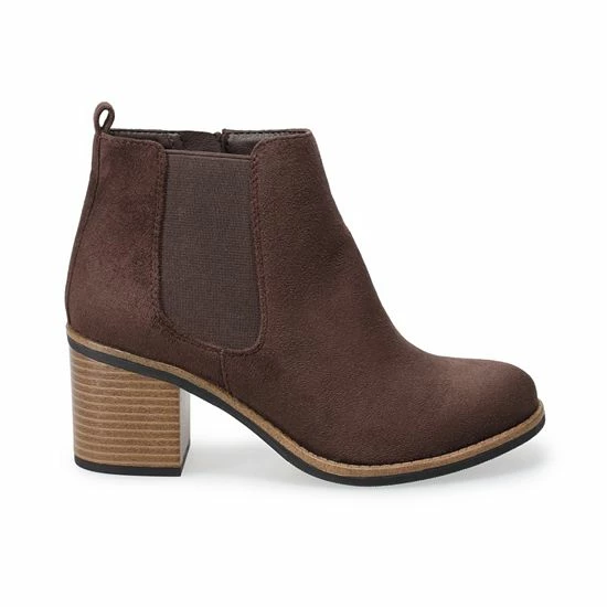 Sonoma Goods For Life® Spaniel Women's High Heel Ankle Boots Olive 12 Sonoma Goods For Life® Spaniel Women's High Heel Ankle Boots Olive - Image 10