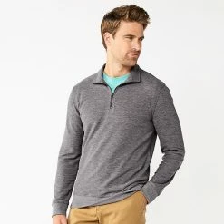 Men's Sonoma Goods For Life® Double-Knit Quarter-Zip Top Chili 16 Men's Sonoma Goods For Life® Double-Knit Quarter-Zip Top Chili -Sonoma Goods For Life shop unnamed file 2407