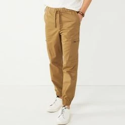 Men's Sonoma Goods For Life® Zip Cargo Jogger Pants Castle Rock -Sonoma Goods For Life shop unnamed file 2441
