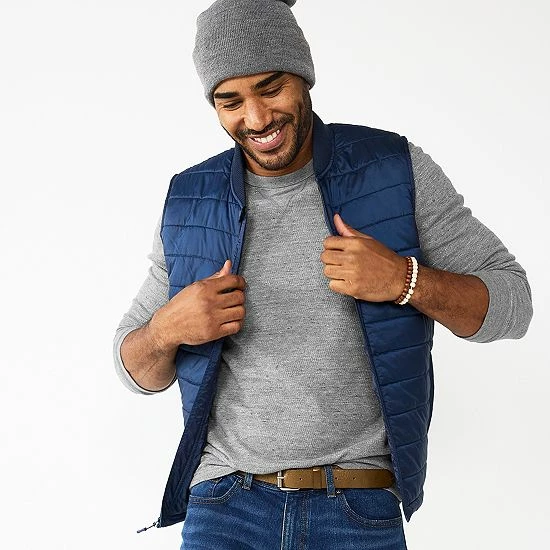 Men's Sonoma Goods For Life® Thermal Crew Rust 11 Men's Sonoma Goods For Life® Thermal Crew Rust - Image 9