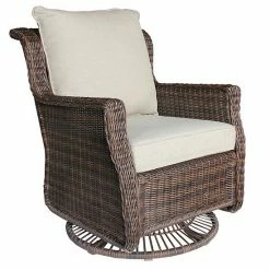 Sonoma Goods For Life® Cortena Wicker Swivel Lounge Patio Chair Blonde