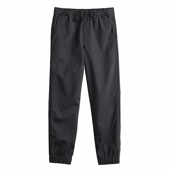 Boys 8-20 Sonoma Goods For Life® Jogger Pants In Regular & Husky Charcoal 5 Boys 8-20 Sonoma Goods For Life® Jogger Pants In Regular & Husky Charcoal - Image 3