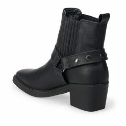 Sonoma Goods For Life® Whiskey Women's Ankle Boots Black -Sonoma Goods For Life shop unnamed file 2511