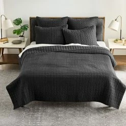 Sonoma Goods For Life® Cotton Linen Quilt Or Sham Black Sand -Sonoma Goods For Life shop unnamed file 2523