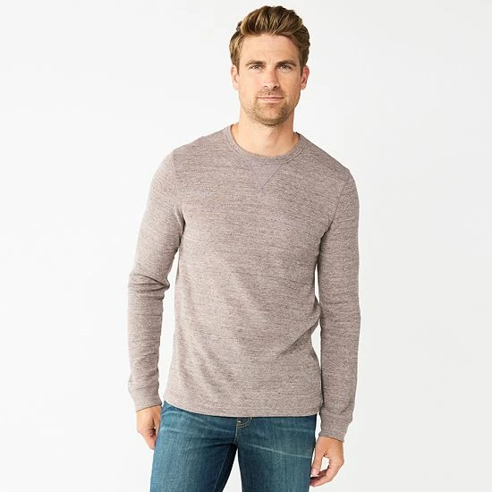 Men's Sonoma Goods For Life® Thermal Crew Rust 18 Men's Sonoma Goods For Life® Thermal Crew Rust - Image 16