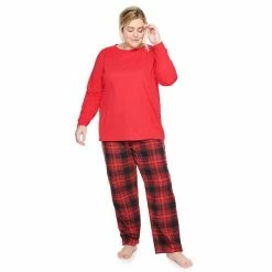 Plus Size Sonoma Goods For Life® Knit Top & Microfleece Pajama Pants Set Teal Floral -Sonoma Goods For Life shop unnamed file 2559