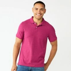 Men's Sonoma Goods For Life® Pique Polo Majestic Blue -Sonoma Goods For Life shop unnamed file 2659