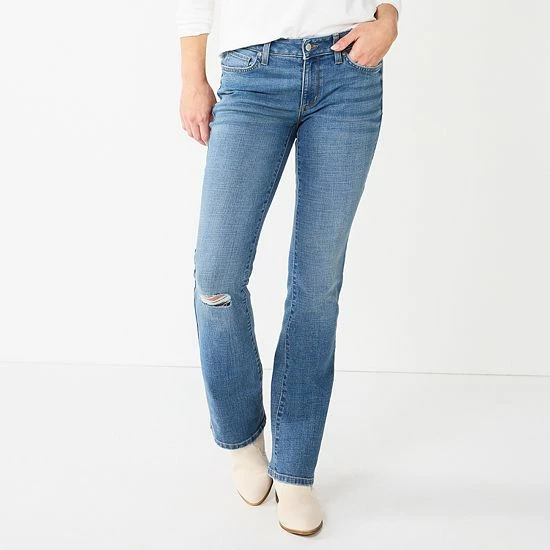 Women's Sonoma Goods For Life® Midrise Bootcut Jeans Broadway D 15 Women's Sonoma Goods For Life® Midrise Bootcut Jeans Broadway D - Image 13