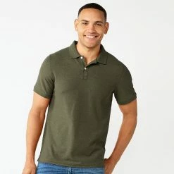 Men's Sonoma Goods For Life® Pique Polo Majestic Blue -Sonoma Goods For Life shop unnamed file 2660