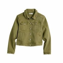 Women's Sonoma Goods For Life® Crop Jean Jacket Gray Wash -Sonoma Goods For Life shop unnamed file 2664