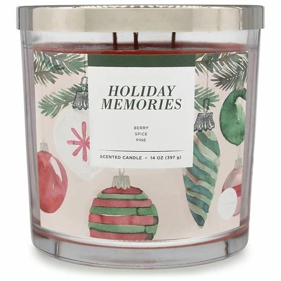 Sonoma Goods For Life® Holiday Memories 14-oz. Candle Jar 3 Sonoma Goods For Life® Holiday Memories 14-oz. Candle Jar