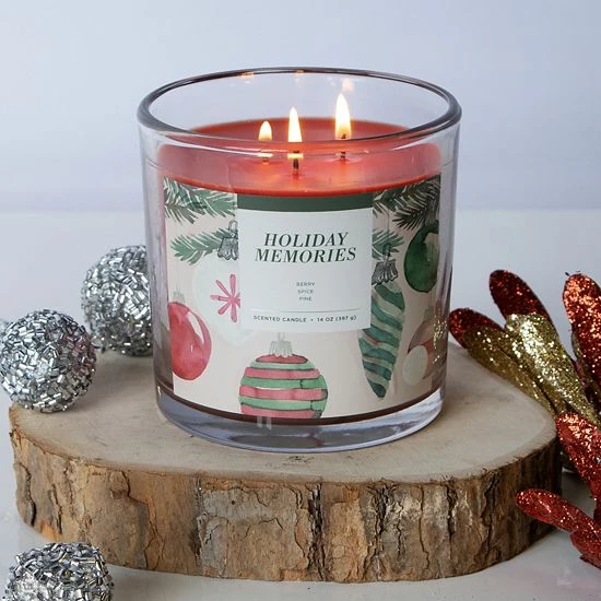 Sonoma Goods For Life® Holiday Memories 14-oz. Candle Jar 4 Sonoma Goods For Life® Holiday Memories 14-oz. Candle Jar - Image 2