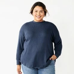 Plus Size Sonoma Goods For Life® Mockneck Waffle Top Chinook Forest 13 Plus Size Sonoma Goods For Life® Mockneck Waffle Top Chinook Forest -Sonoma Goods For Life shop unnamed file 2702