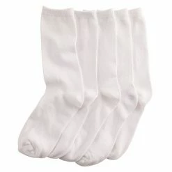 Women's Sonoma Goods For Life® 5 Pack Plain Knit Crew Socks White -Sonoma Goods For Life shop unnamed file 2717