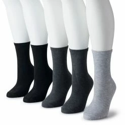 Women's Sonoma Goods For Life® 5 Pack Plain Knit Crew Socks White -Sonoma Goods For Life shop unnamed file 2723