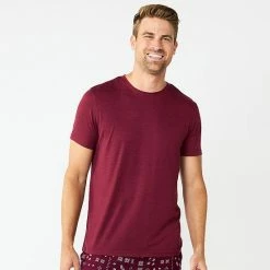 Men's Sonoma Goods For Life® Seriously Soft Crewneck Pajama Tee Red Sd -Sonoma Goods For Life shop unnamed file 2744