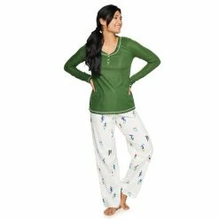 Women's Sonoma Goods For Life® Henley Pajama Top & Flannel Pajama Pants Set Peach Plaid 17 Women's Sonoma Goods For Life® Henley Pajama Top & Flannel Pajama Pants Set Peach Plaid -Sonoma Goods For Life shop unnamed file 2755