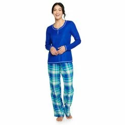 Women's Sonoma Goods For Life® Henley Pajama Top & Flannel Pajama Pants Set Peach Plaid 19 Women's Sonoma Goods For Life® Henley Pajama Top & Flannel Pajama Pants Set Peach Plaid -Sonoma Goods For Life shop unnamed file 2757